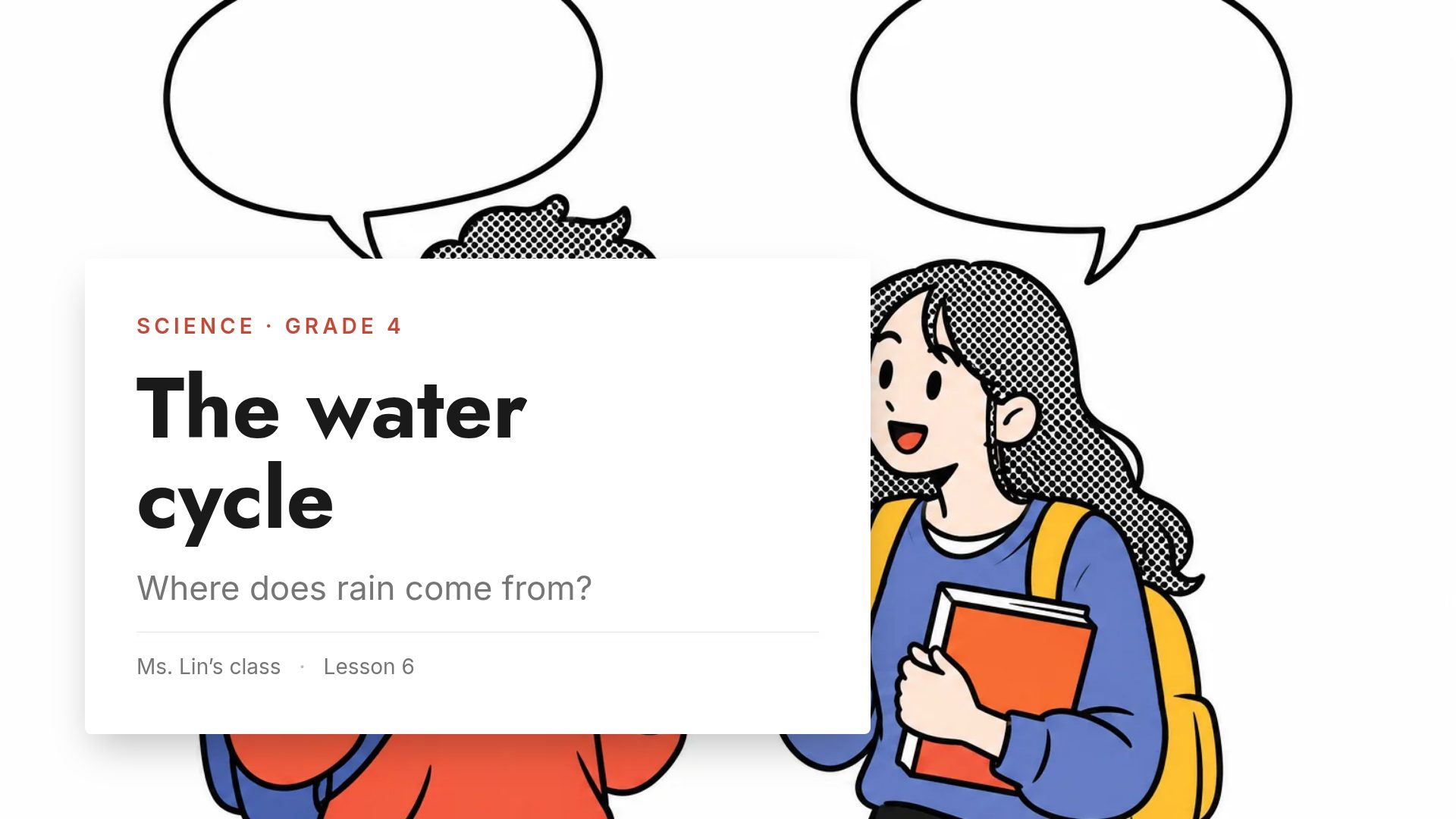 Speech Bubbles slide 2