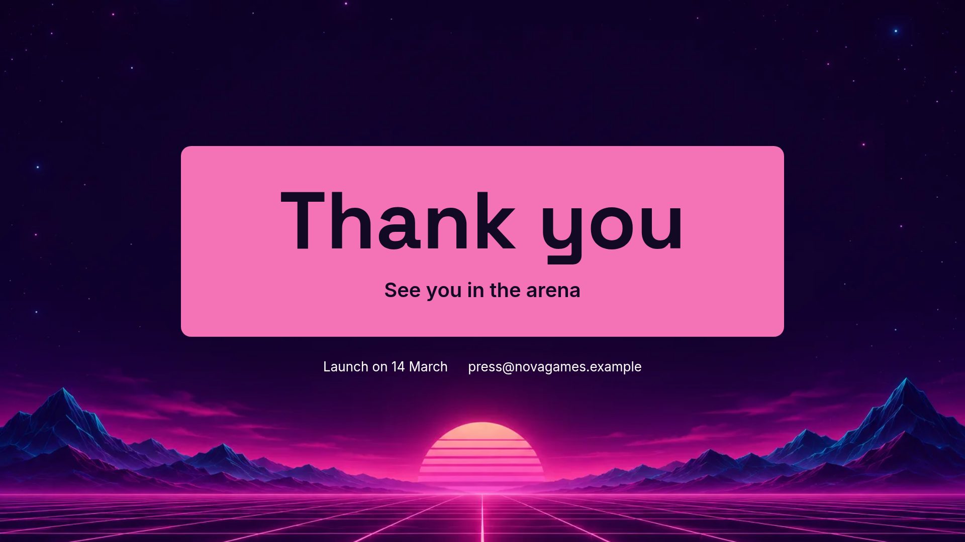 Synthwave slide 18