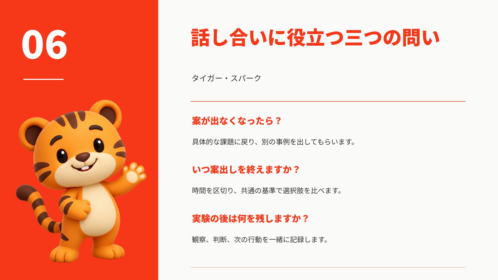 タイガー・スパーク スライド 20