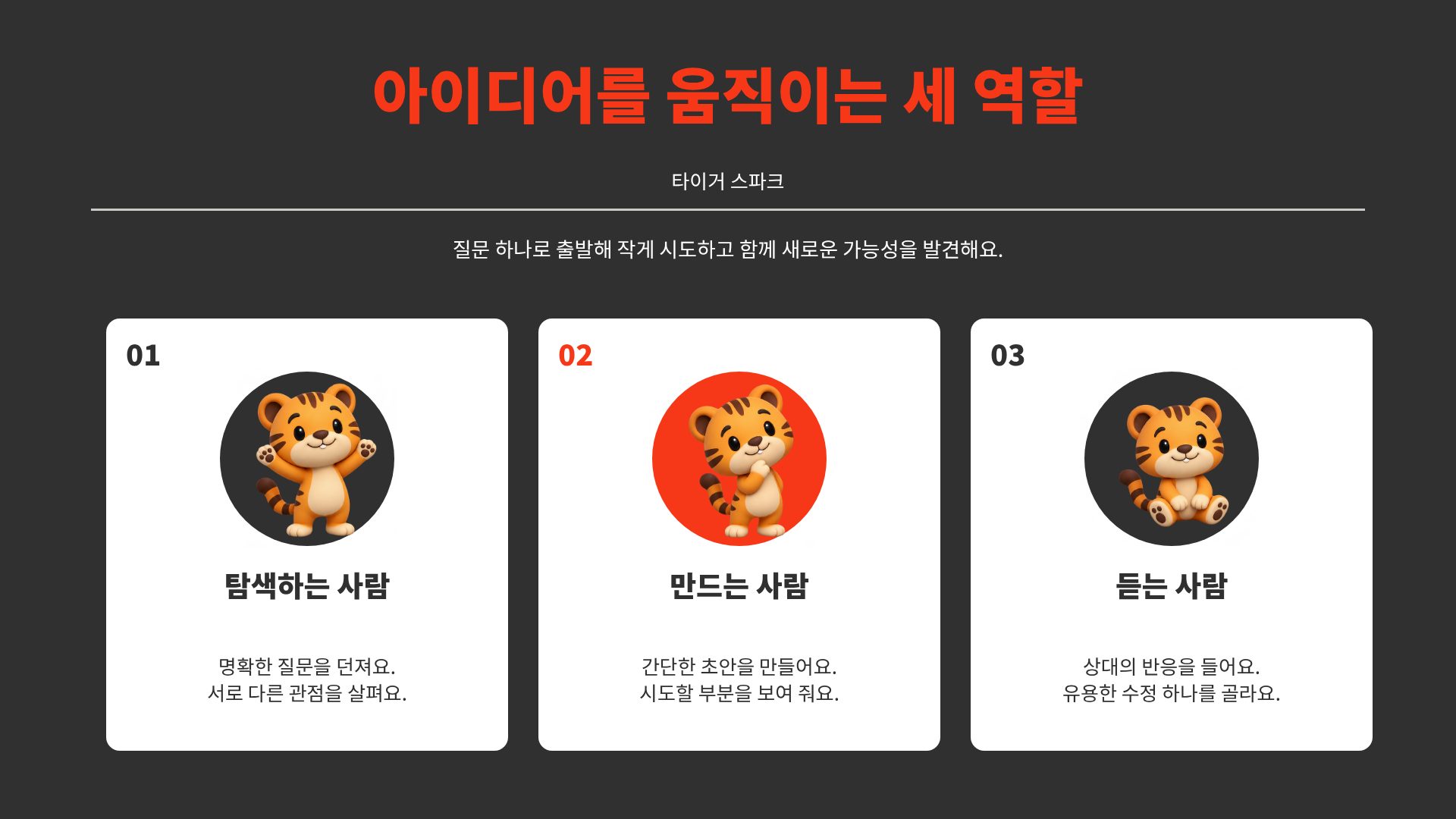 타이거 스파크 10번째 슬라이드