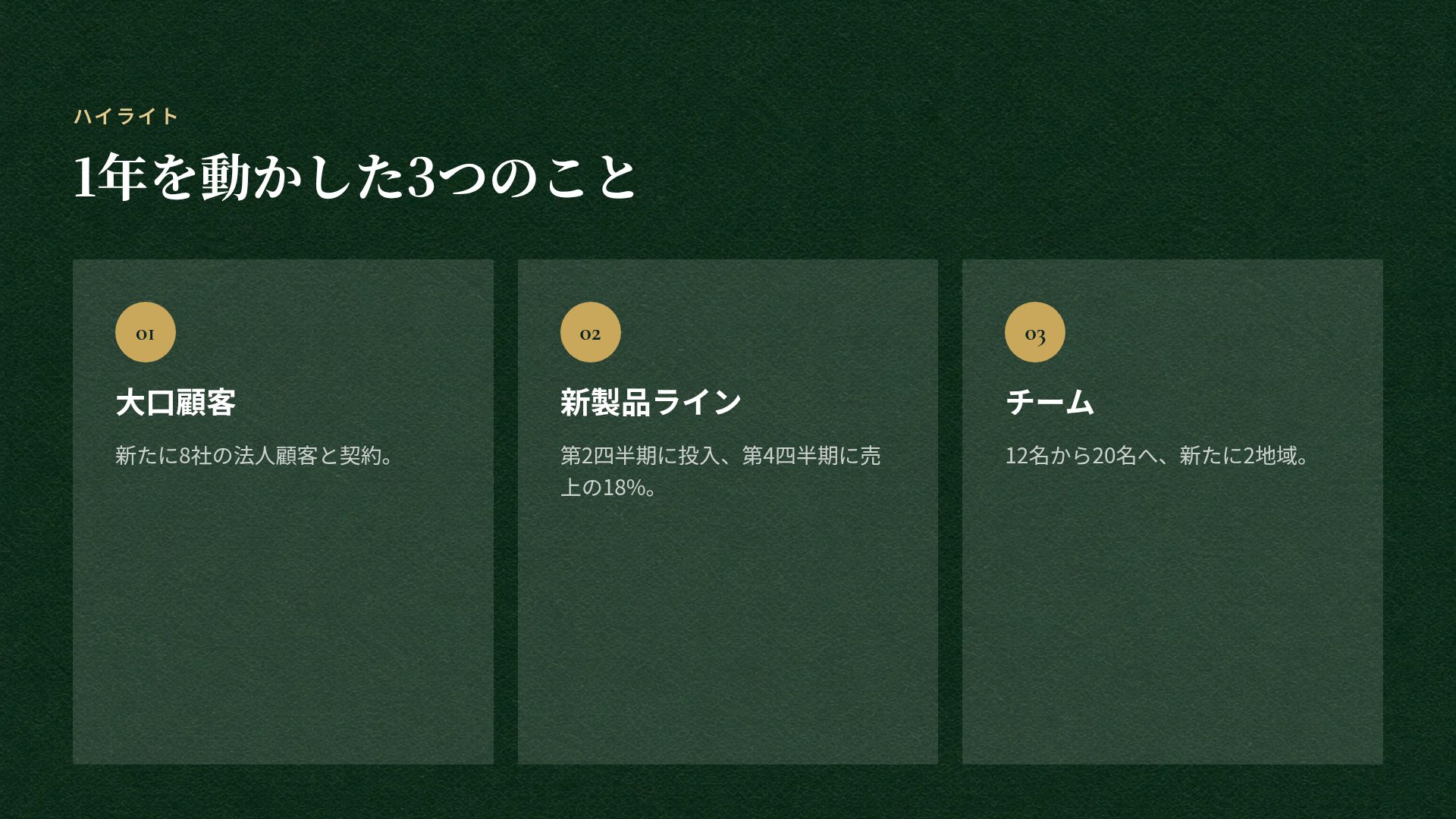 ヴォルトグリーン スライド 5