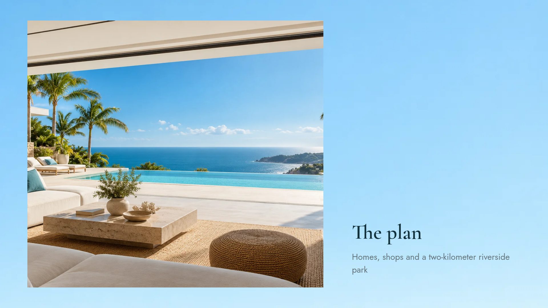 Villa Pool slide 13