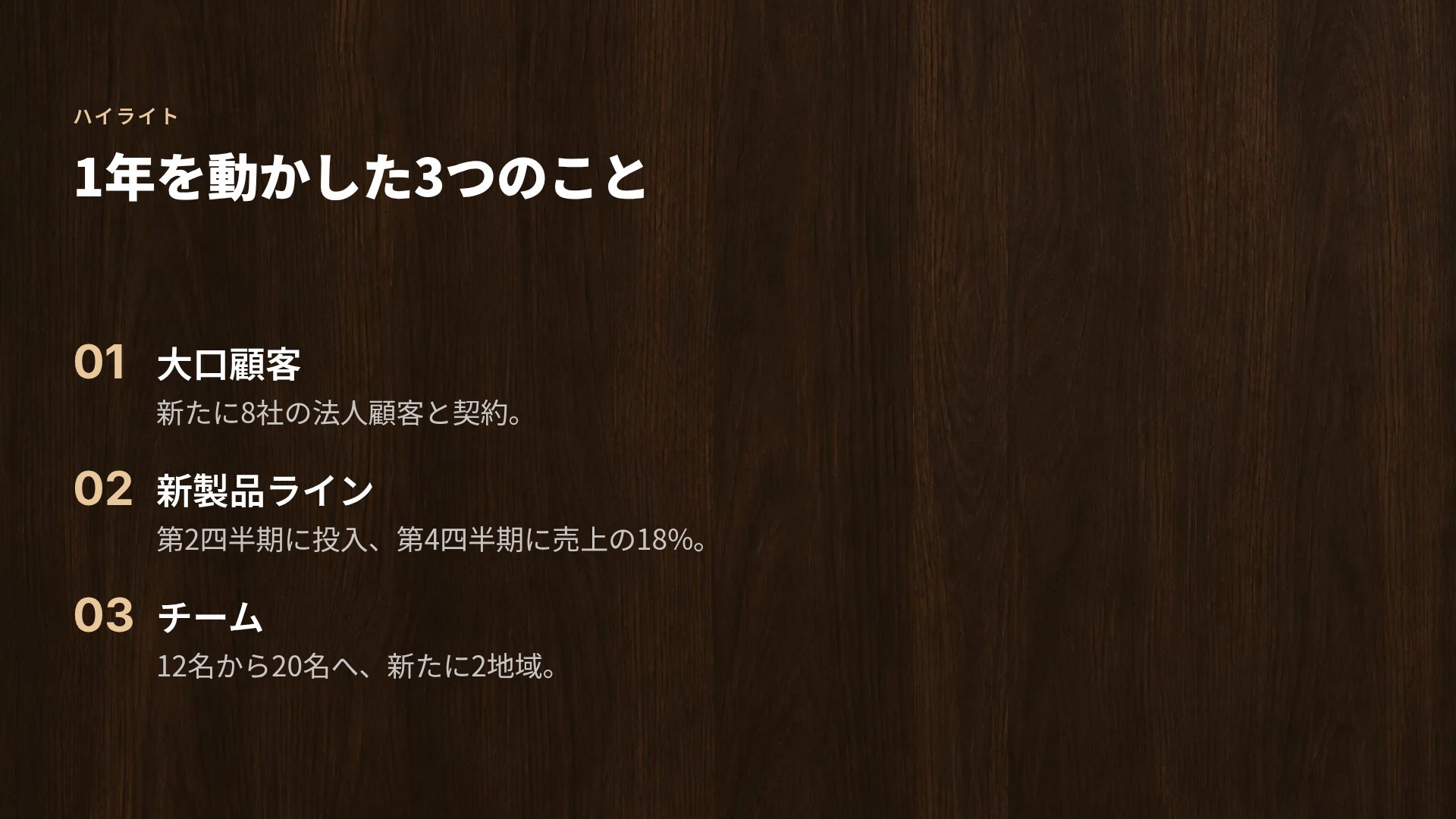 ウッドアトリウム スライド 5