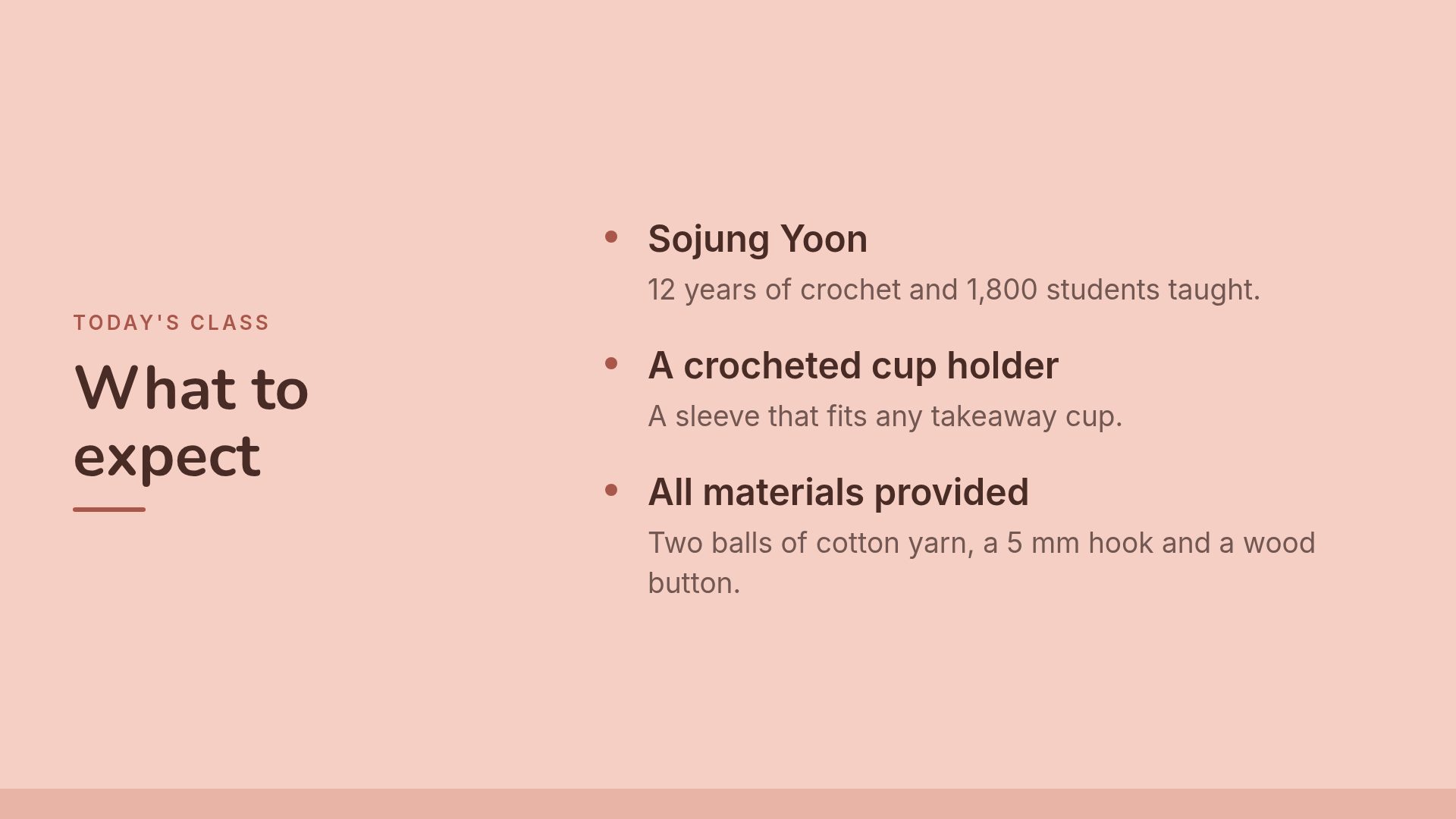 Yarn Class slide 5