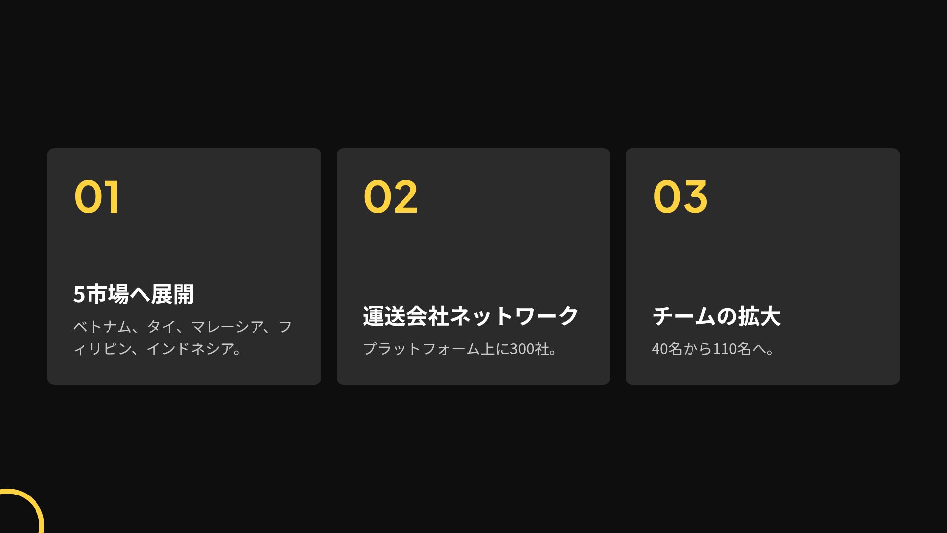イエローループ スライド 17