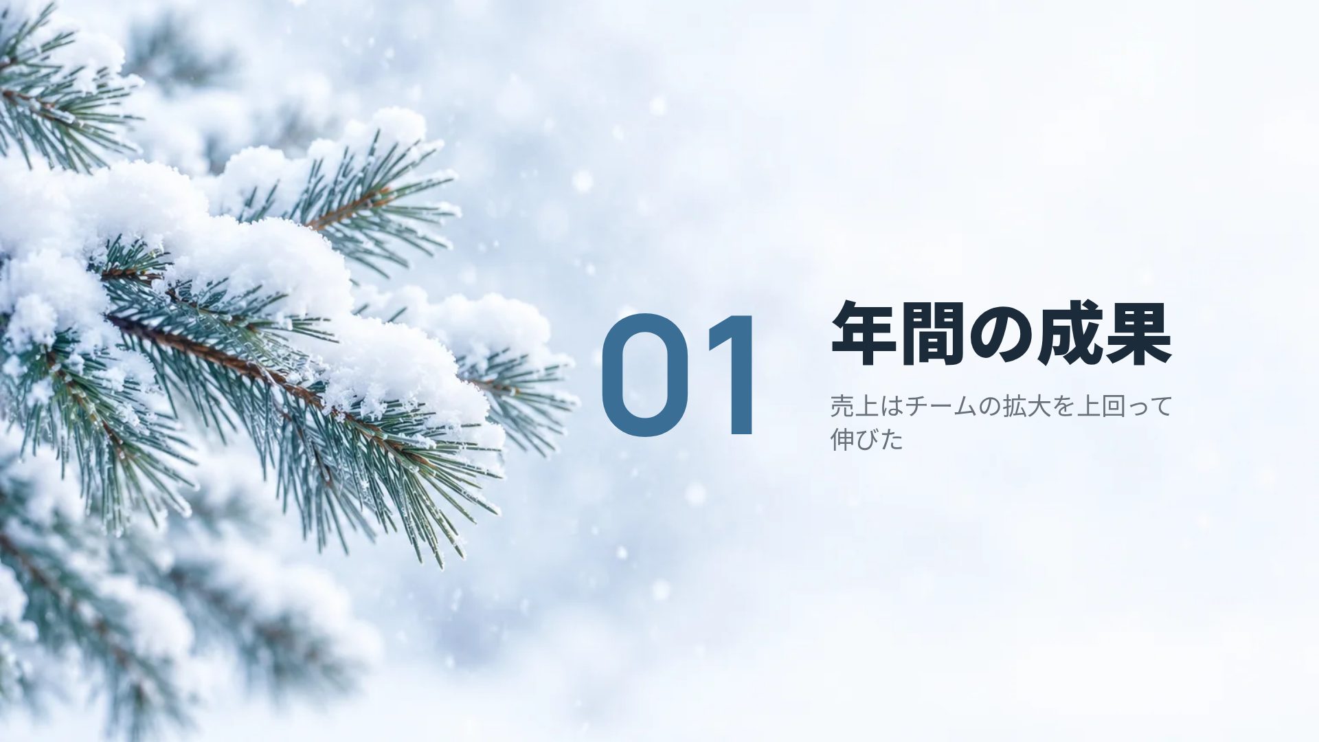 雪 スライド 4
