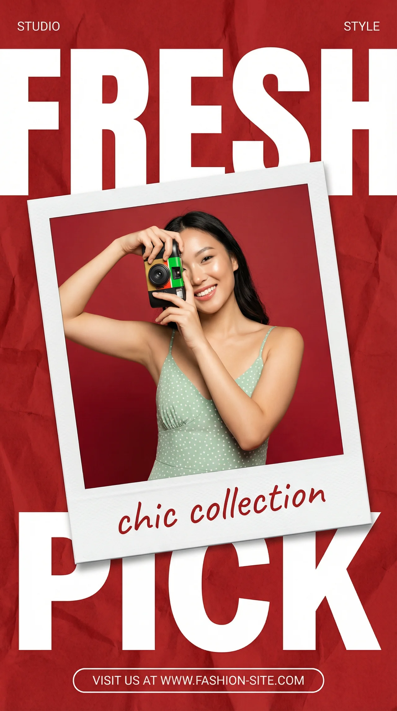 a modern “Coming Soon” social media graphic for a fashion brand