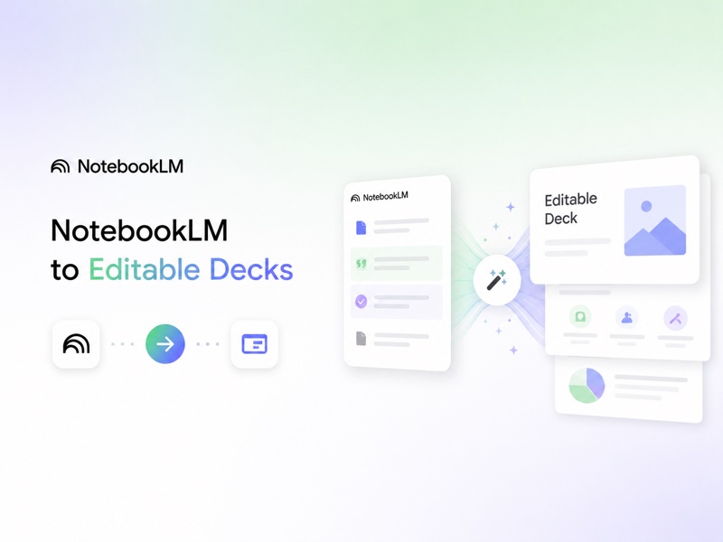 AI Slides to Editable Decks