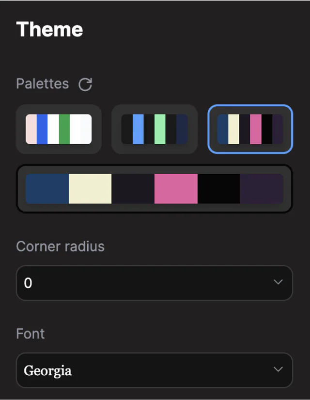Theme Switching Demo